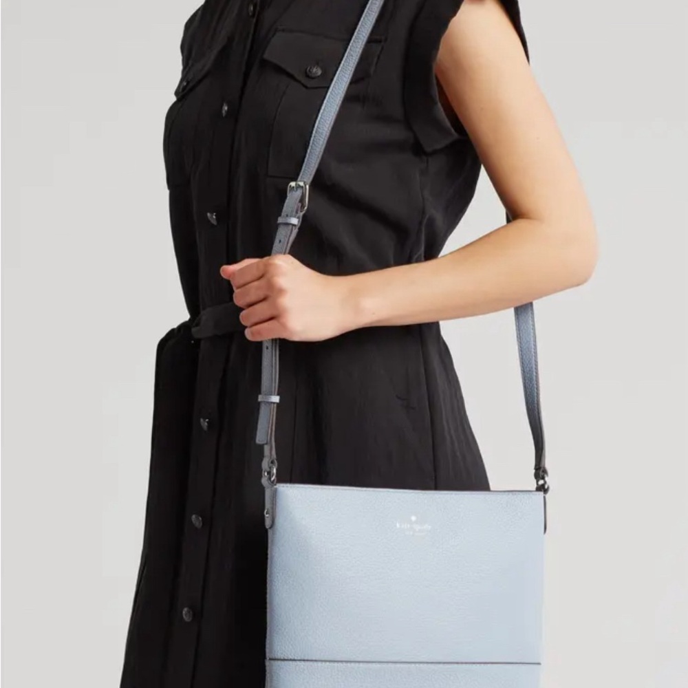 Kate Spade Chic Light Blue Crossbody Bag